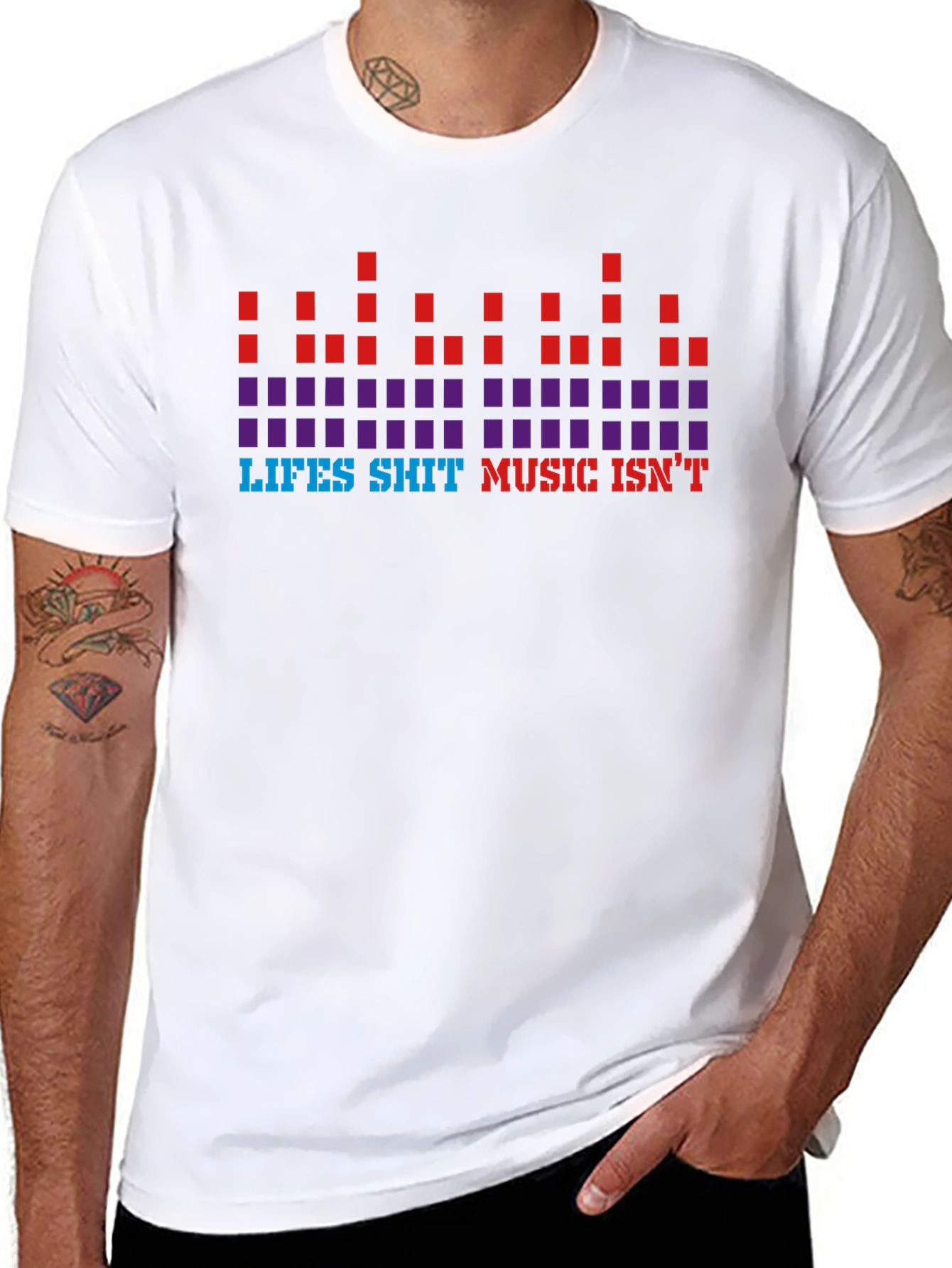 Lifes Sh*t Music Isnt Graphic Tee