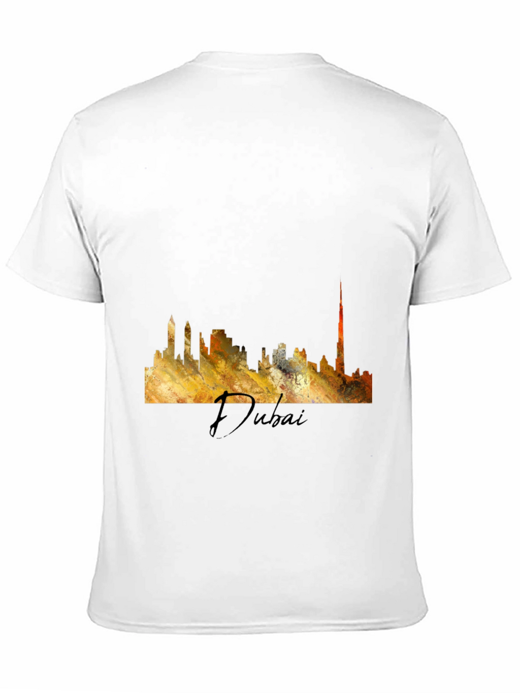 Dubai Skyline T-Shirt - Abstract City Tee