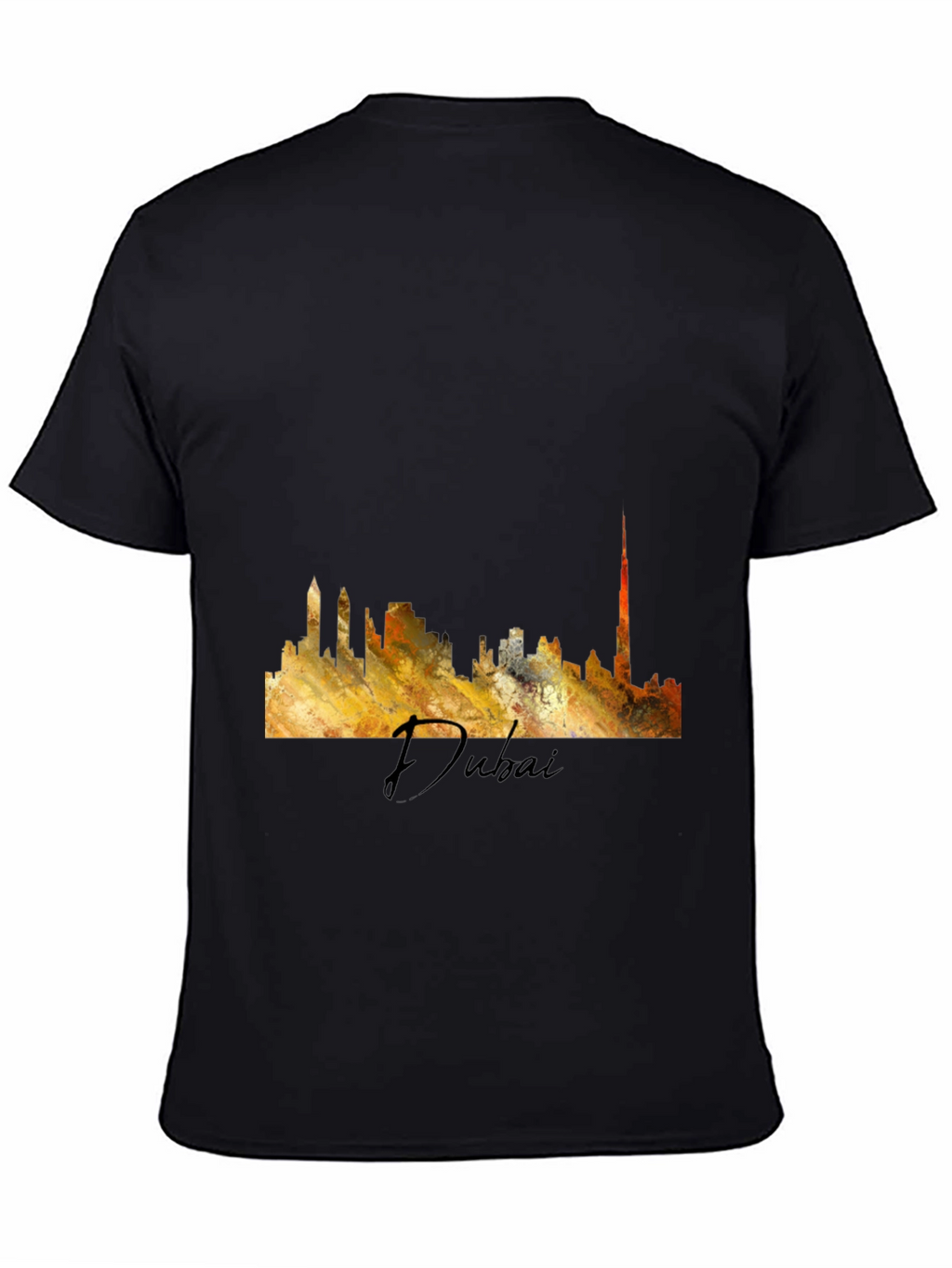 Dubai Skyline T-Shirt - Abstract City Tee