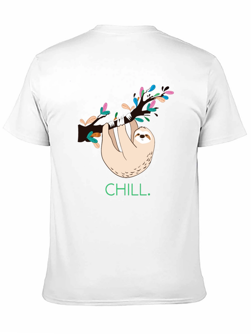Chill Sloth Graphic T-Shirt - Relaxed & Stylish Tee