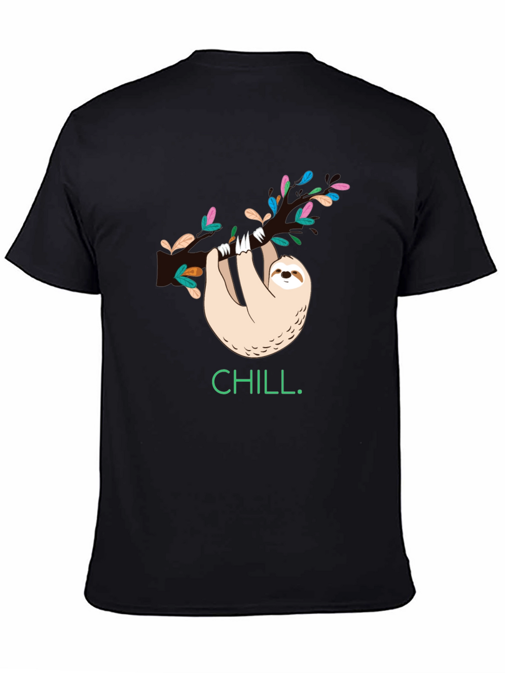 Chill Sloth Graphic T-Shirt - Relaxed & Stylish Tee