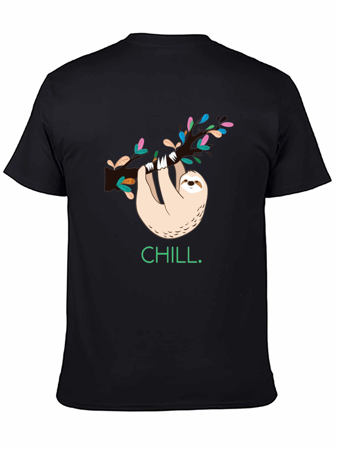 Chill Sloth Graphic T-Shirt - Relaxed & Stylish Tee