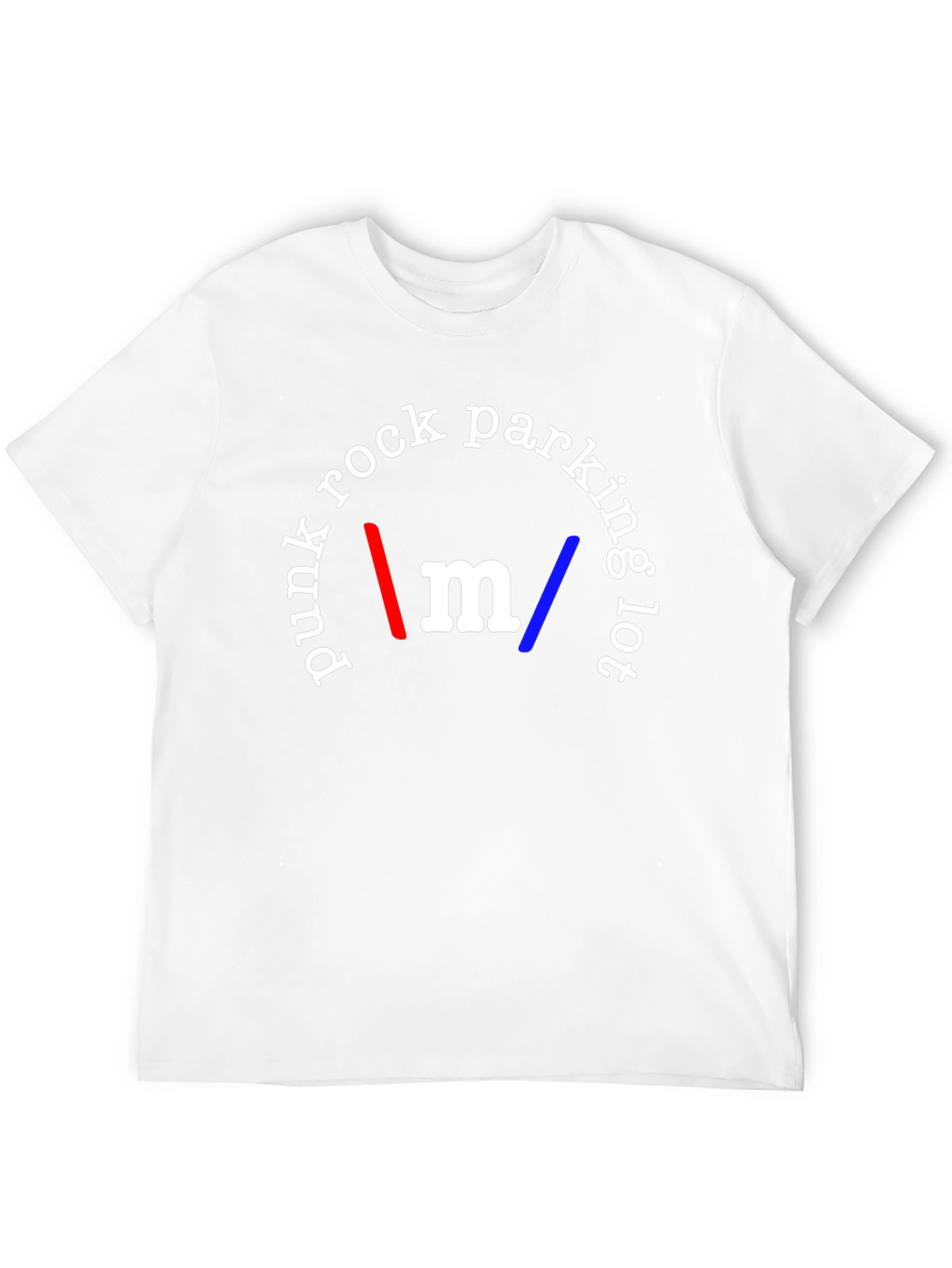Punk Rock Parking Lot Black T-Shirt