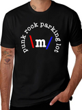 Punk Rock Parking Lot Black T-Shirt
