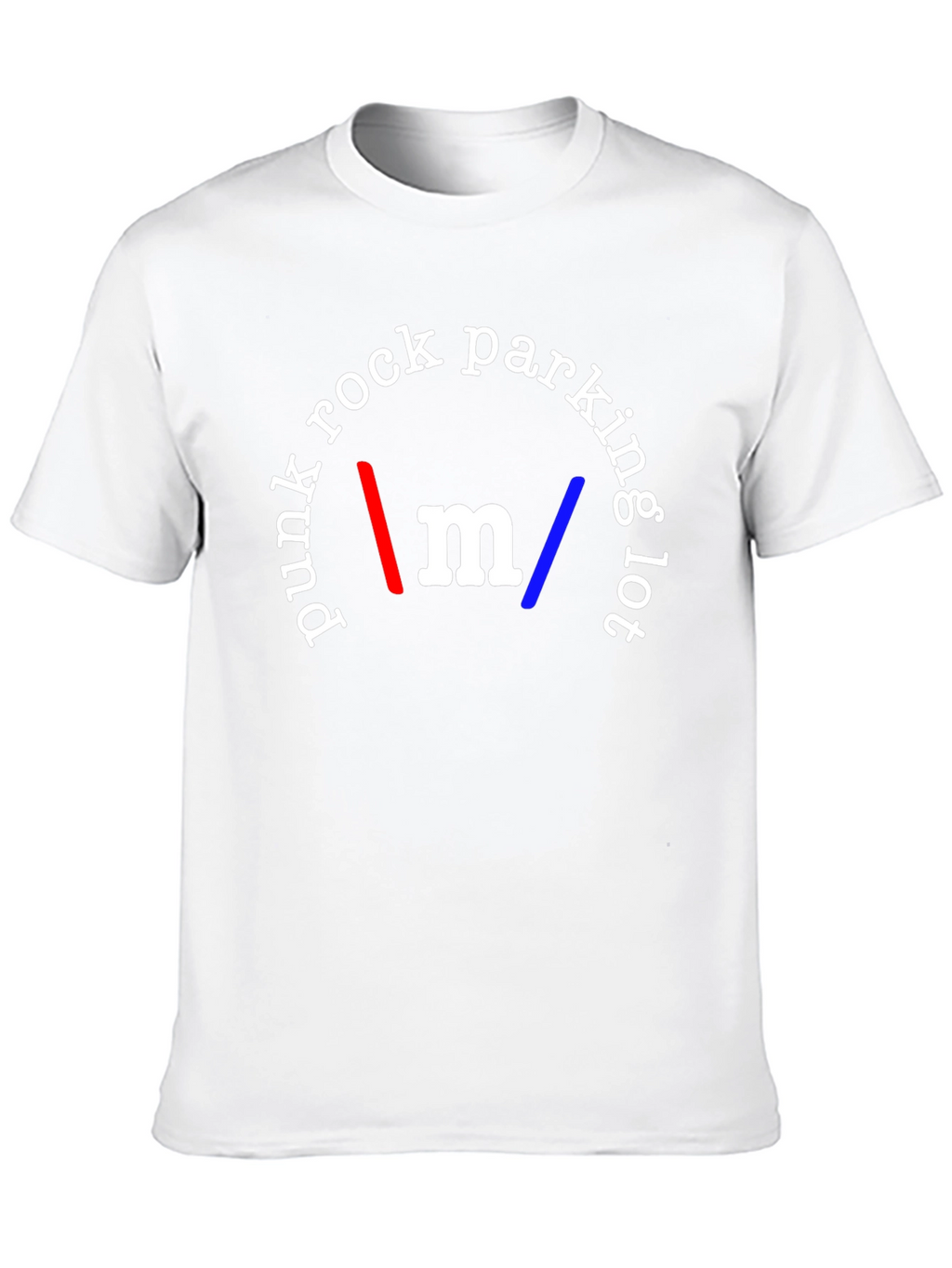 Punk Rock Parking Lot Black T-Shirt