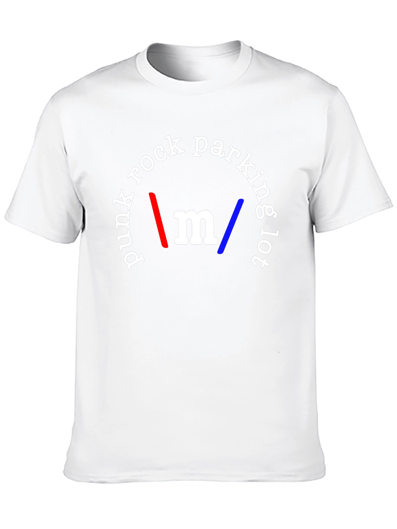 Punk Rock Parking Lot Black T-Shirt