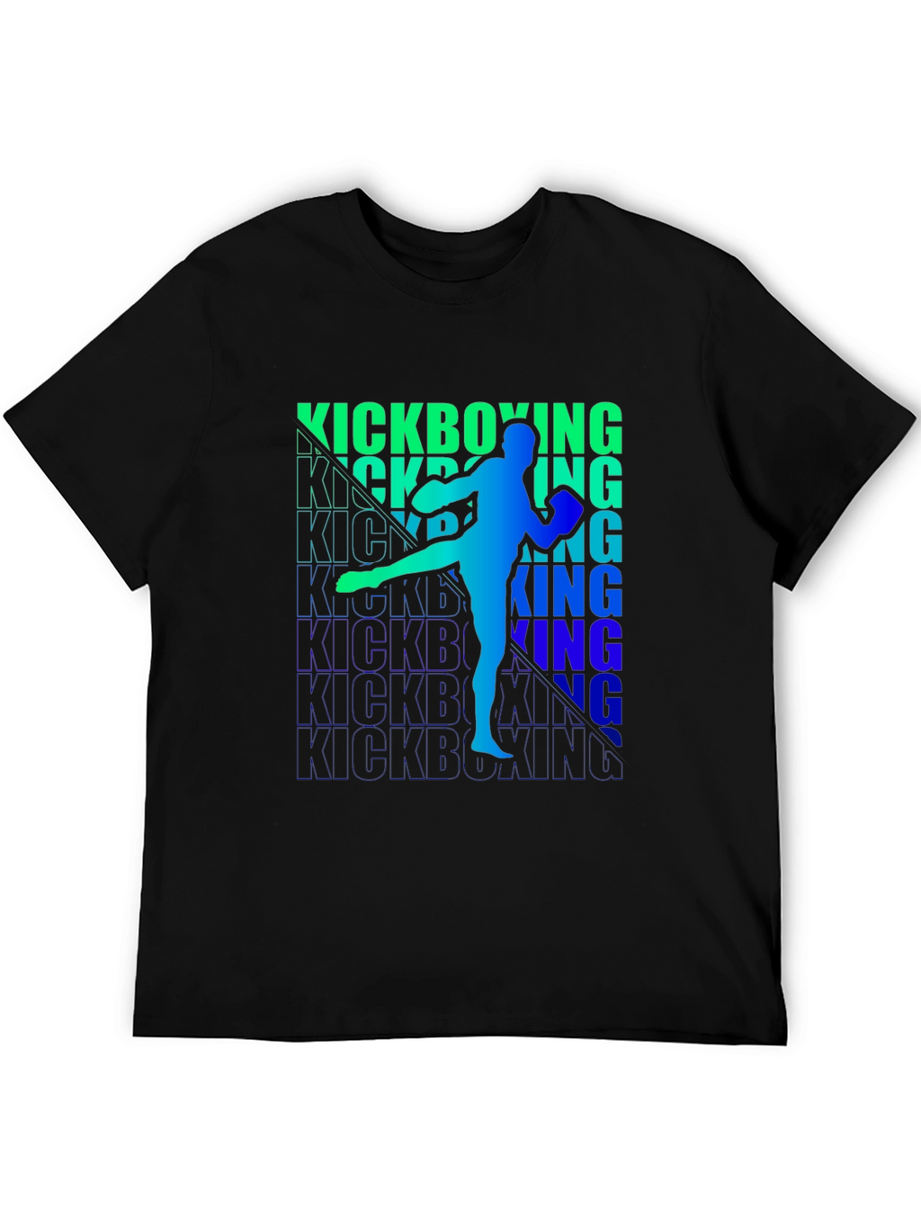 Kickboxing Graphic Print Tee