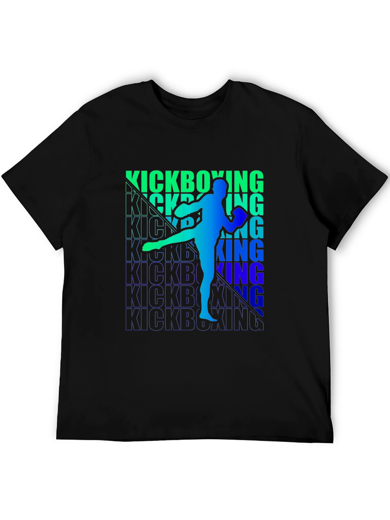 Kickboxing Graphic Print Tee