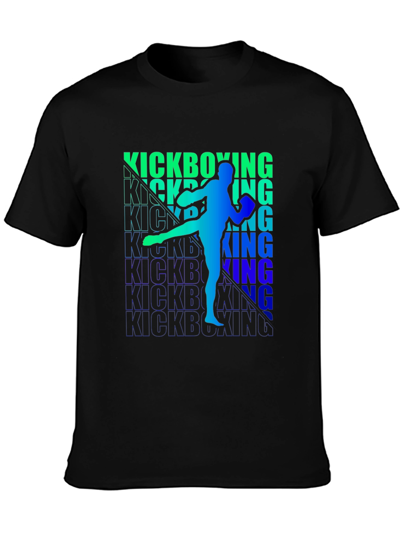 Kickboxing Graphic Print Tee
