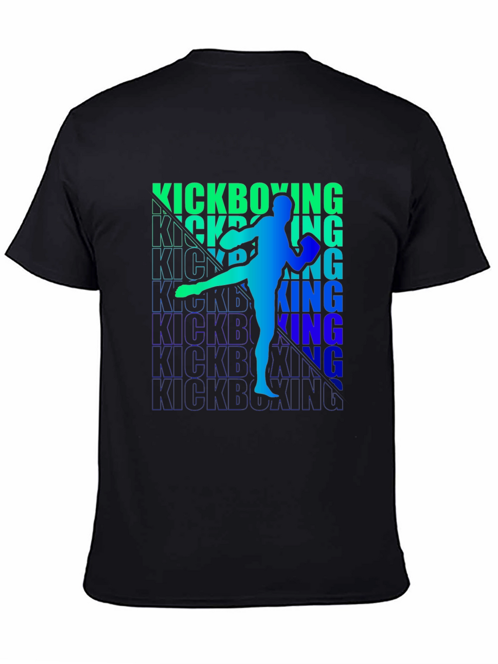 Kickboxing Graphic Print Tee