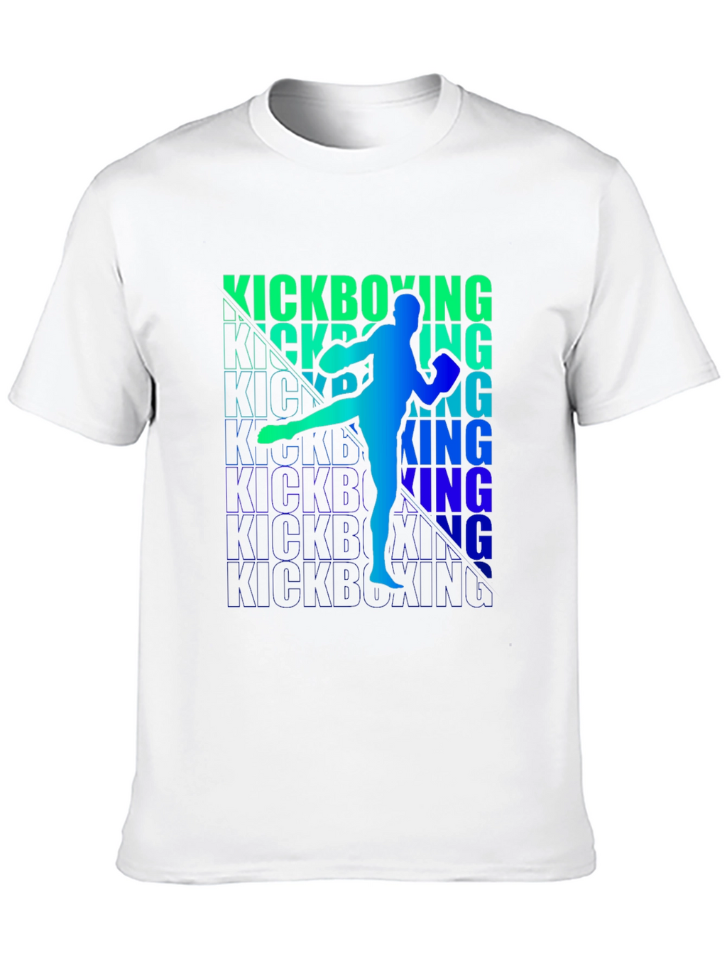 Kickboxing Graphic Print Tee