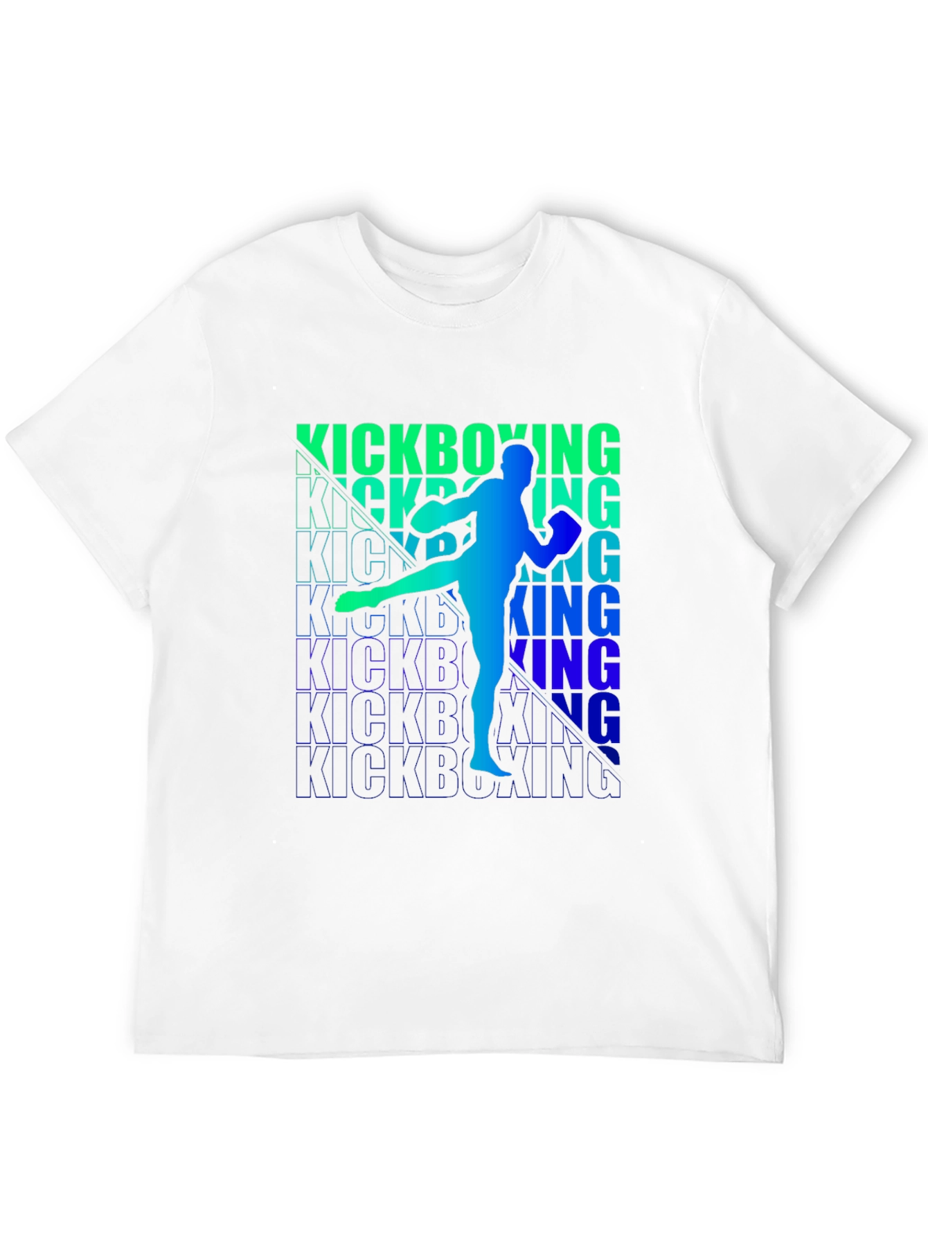 Kickboxing Graphic Print Tee