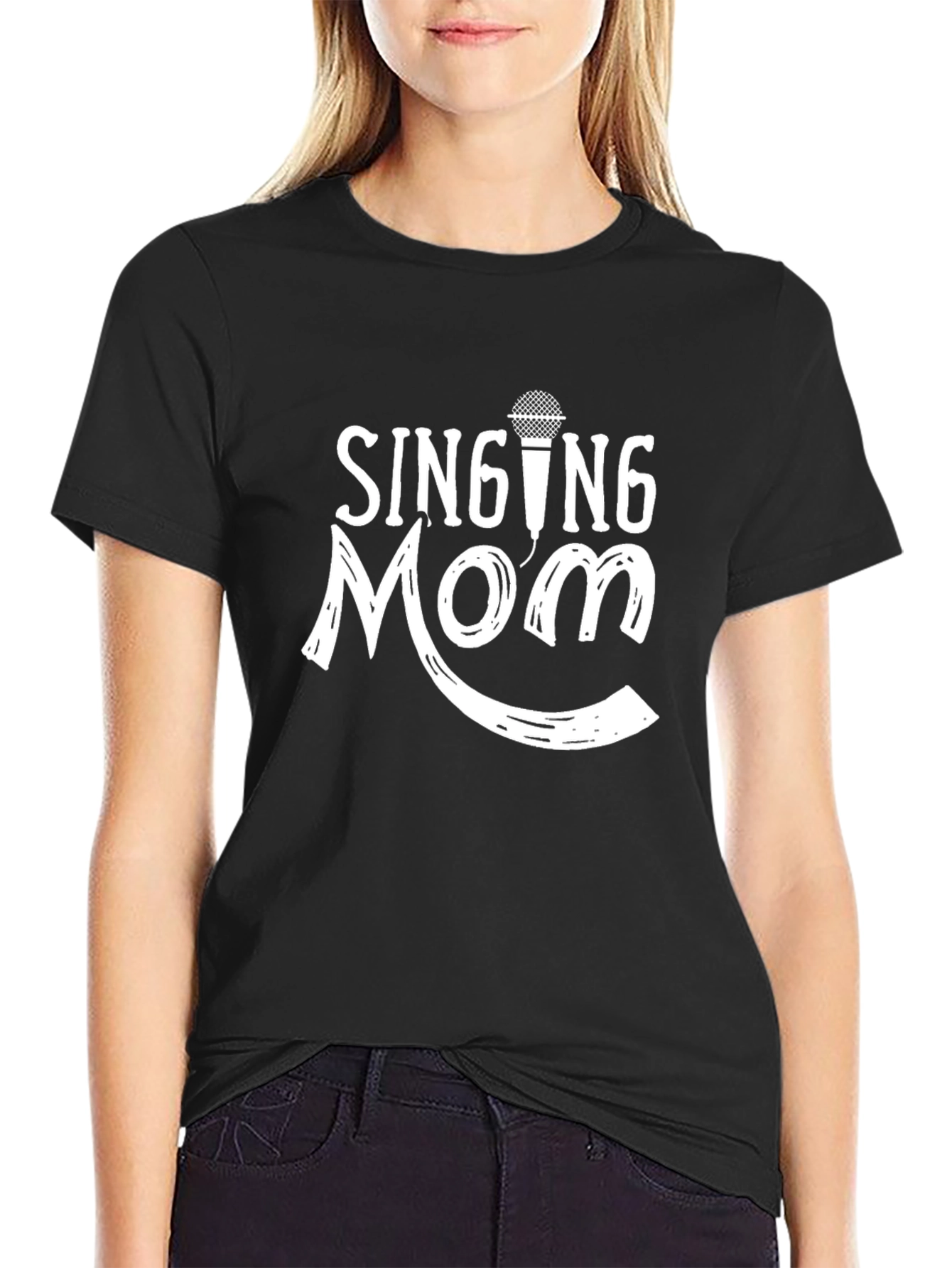 Singing Mom T-Shirt - Music Lover Tee