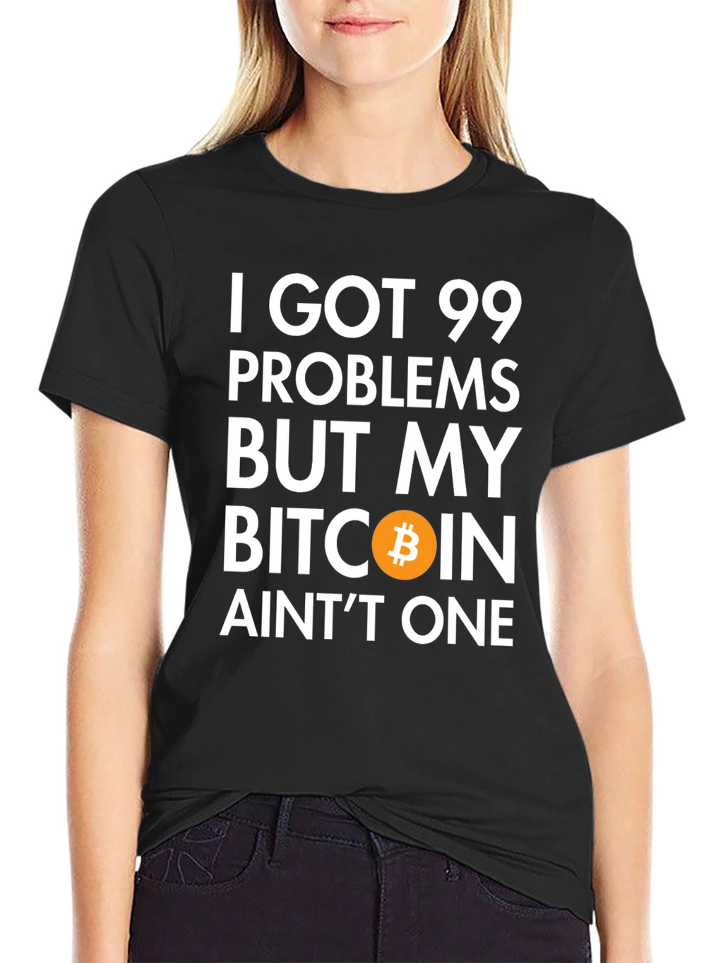 Bitcoin Crypto T-Shirt 99 Problems Funny Tee