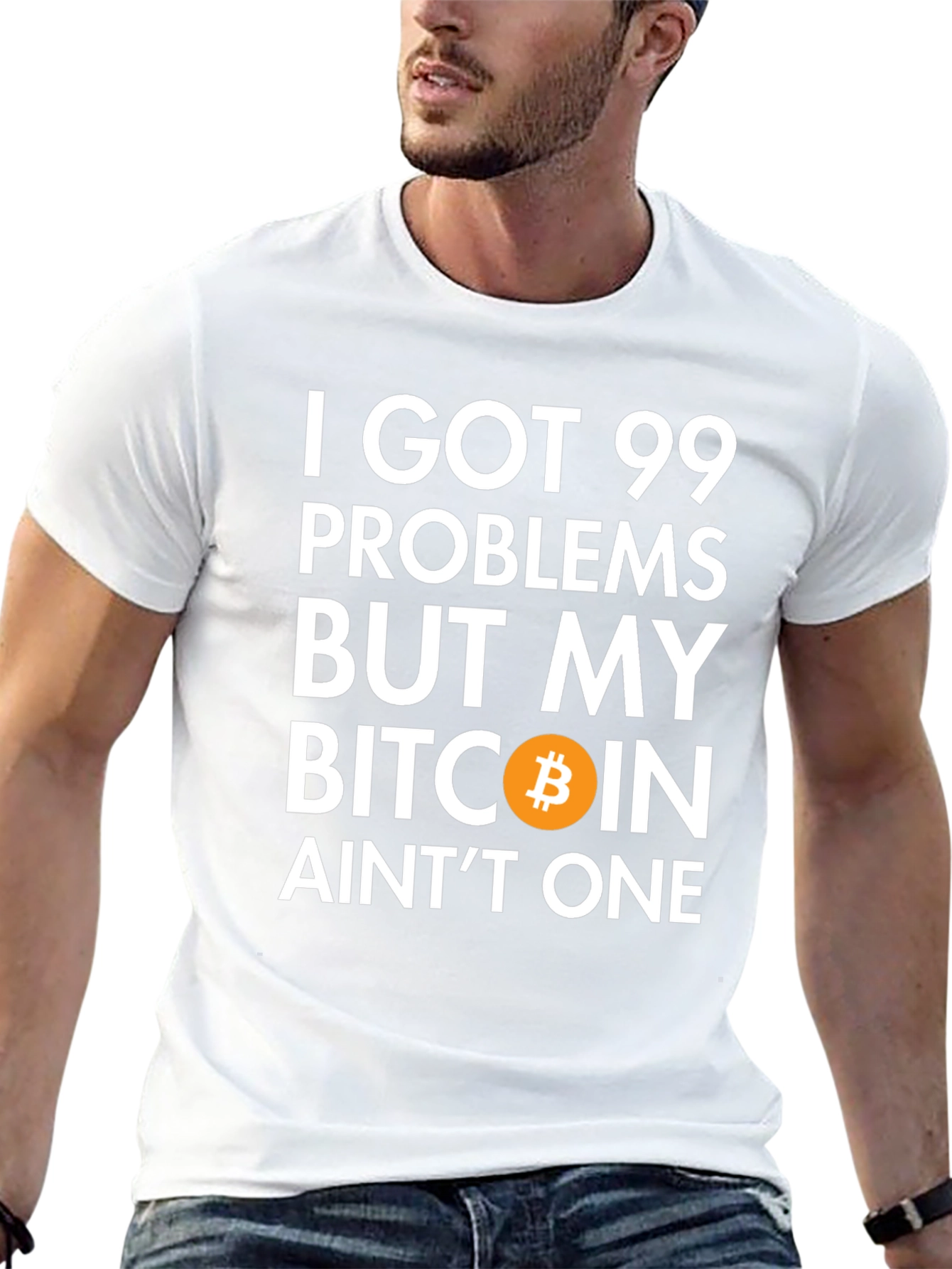 Bitcoin Crypto T-Shirt 99 Problems Funny Tee