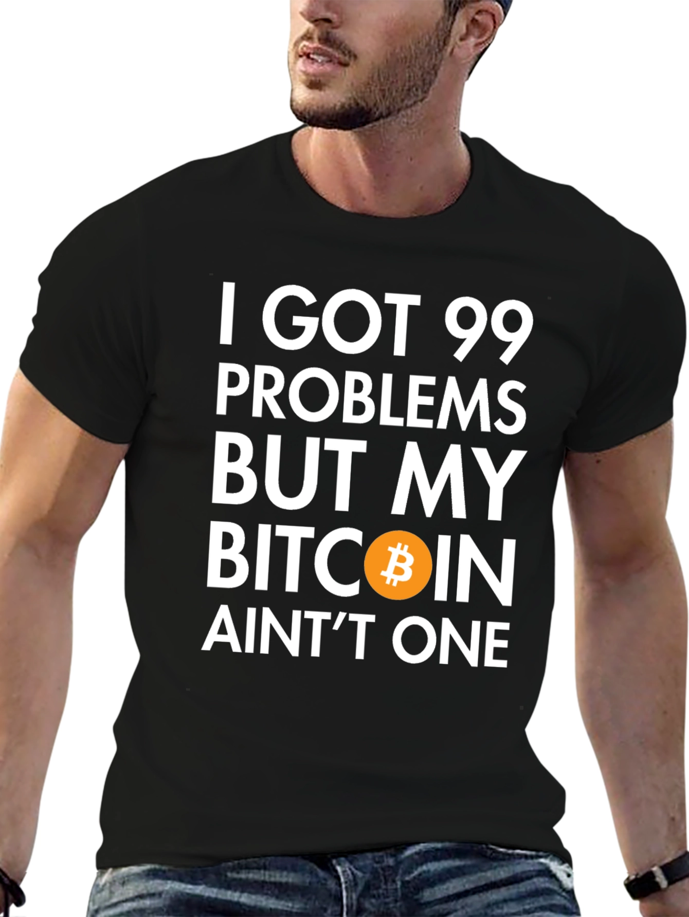 Bitcoin Crypto T-Shirt 99 Problems Funny Tee