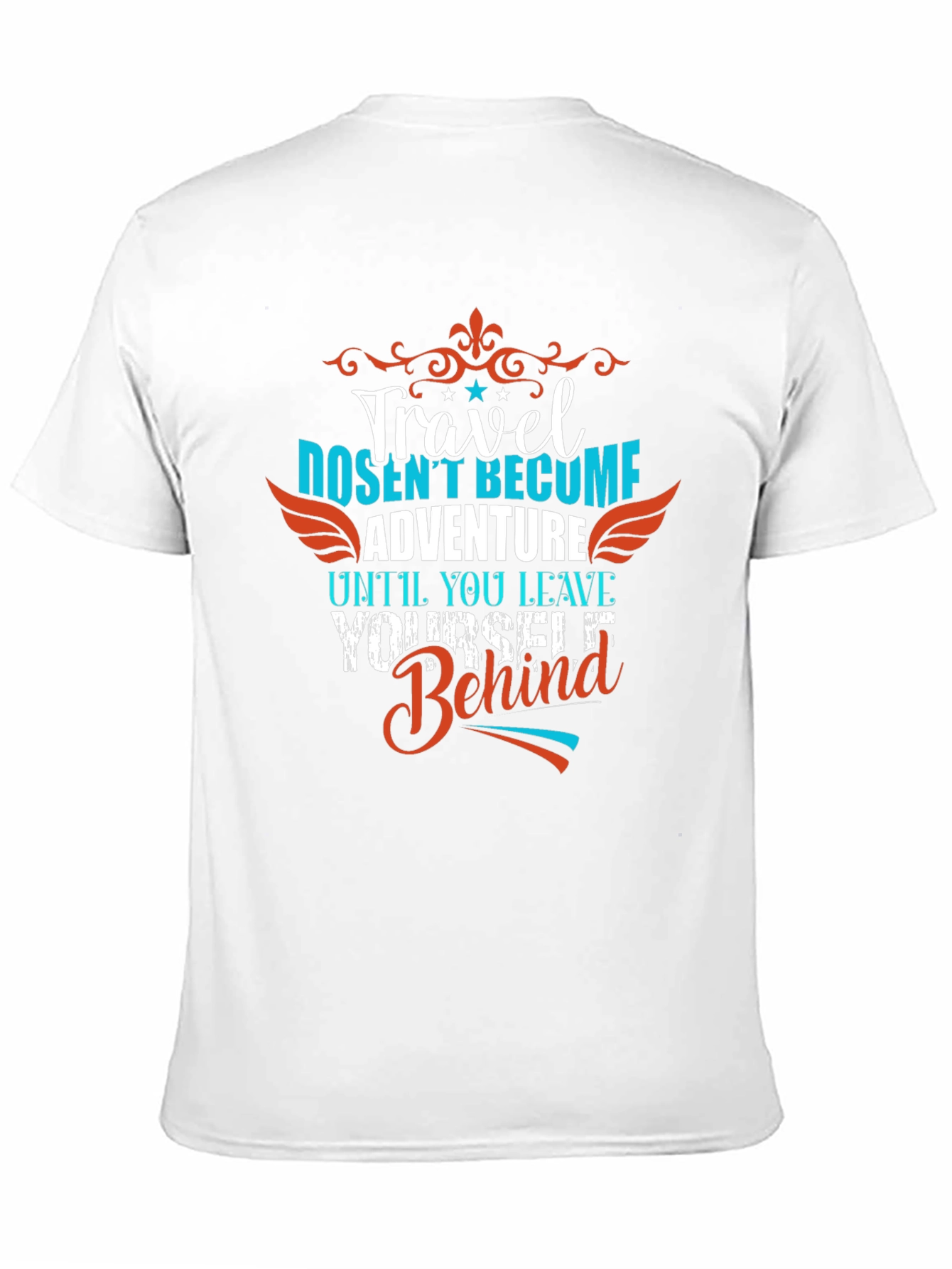 Travel Adventure Graphic Tee - Leave Yourself Behind