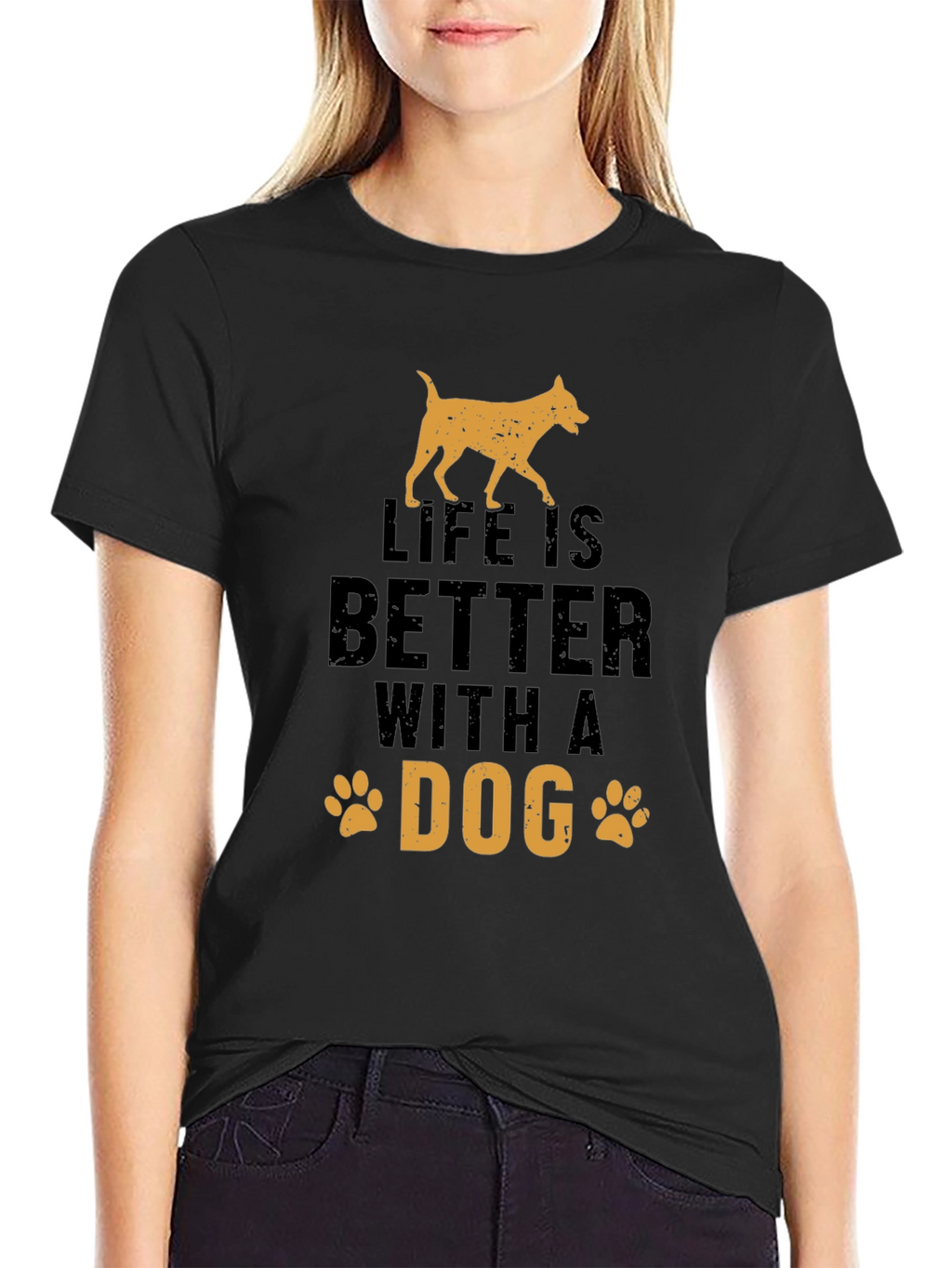 Life is Better with a Dog Graphic Tee