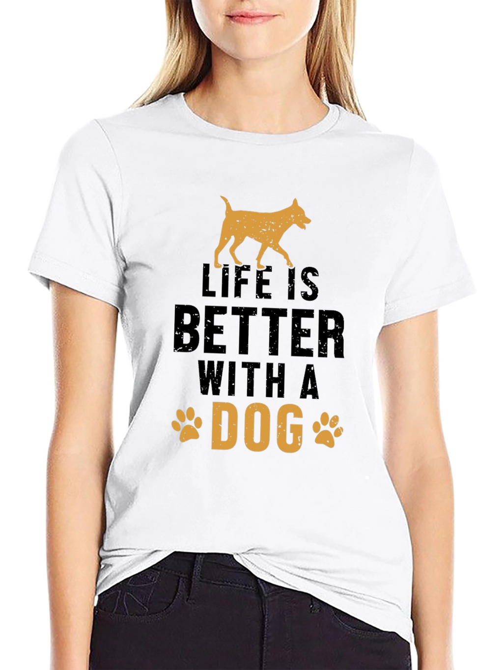 Life is Better with a Dog Graphic Tee