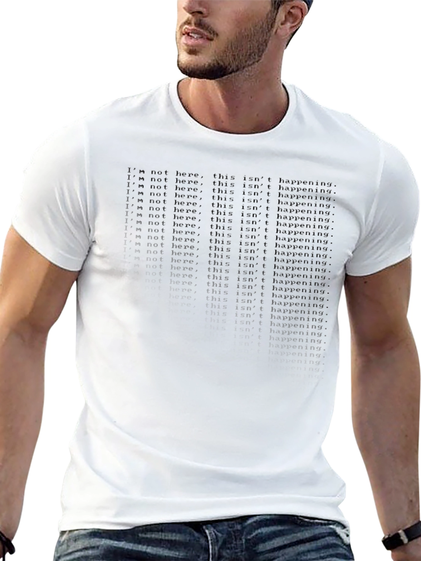 Im Not Here T-Shirt - Existential Graphic Tee