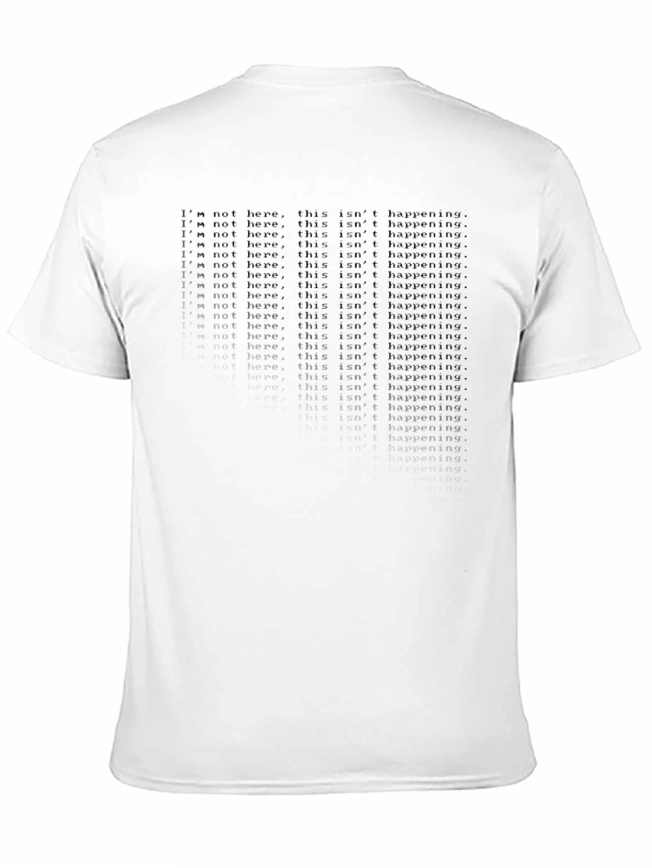 Im Not Here T-Shirt - Existential Graphic Tee