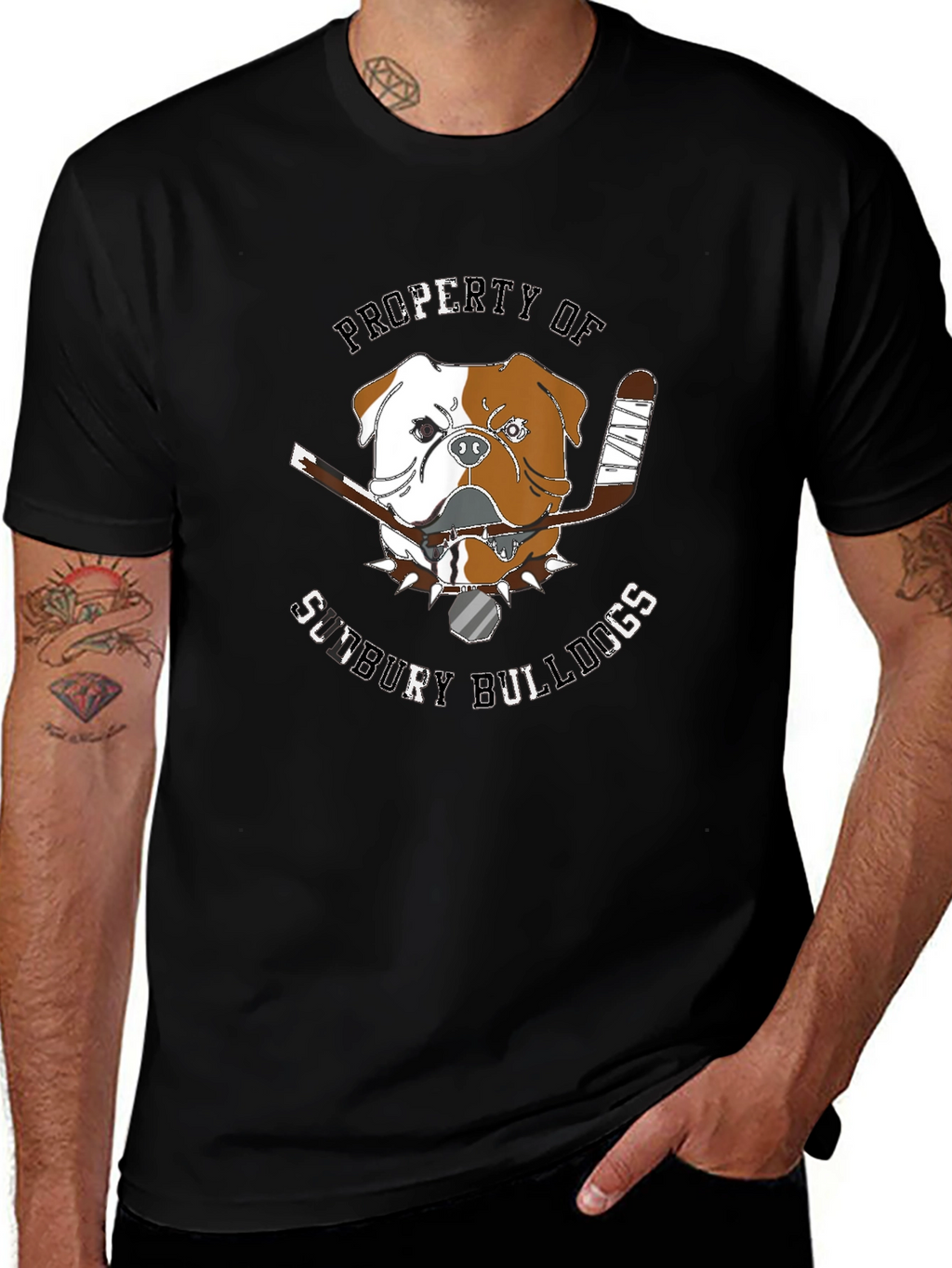 Sudbury Bulldogs Hockey Bulldog T-Shirt