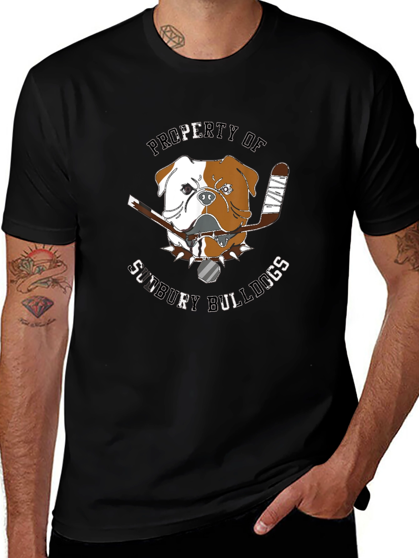 Sudbury Bulldogs Hockey Bulldog T-Shirt