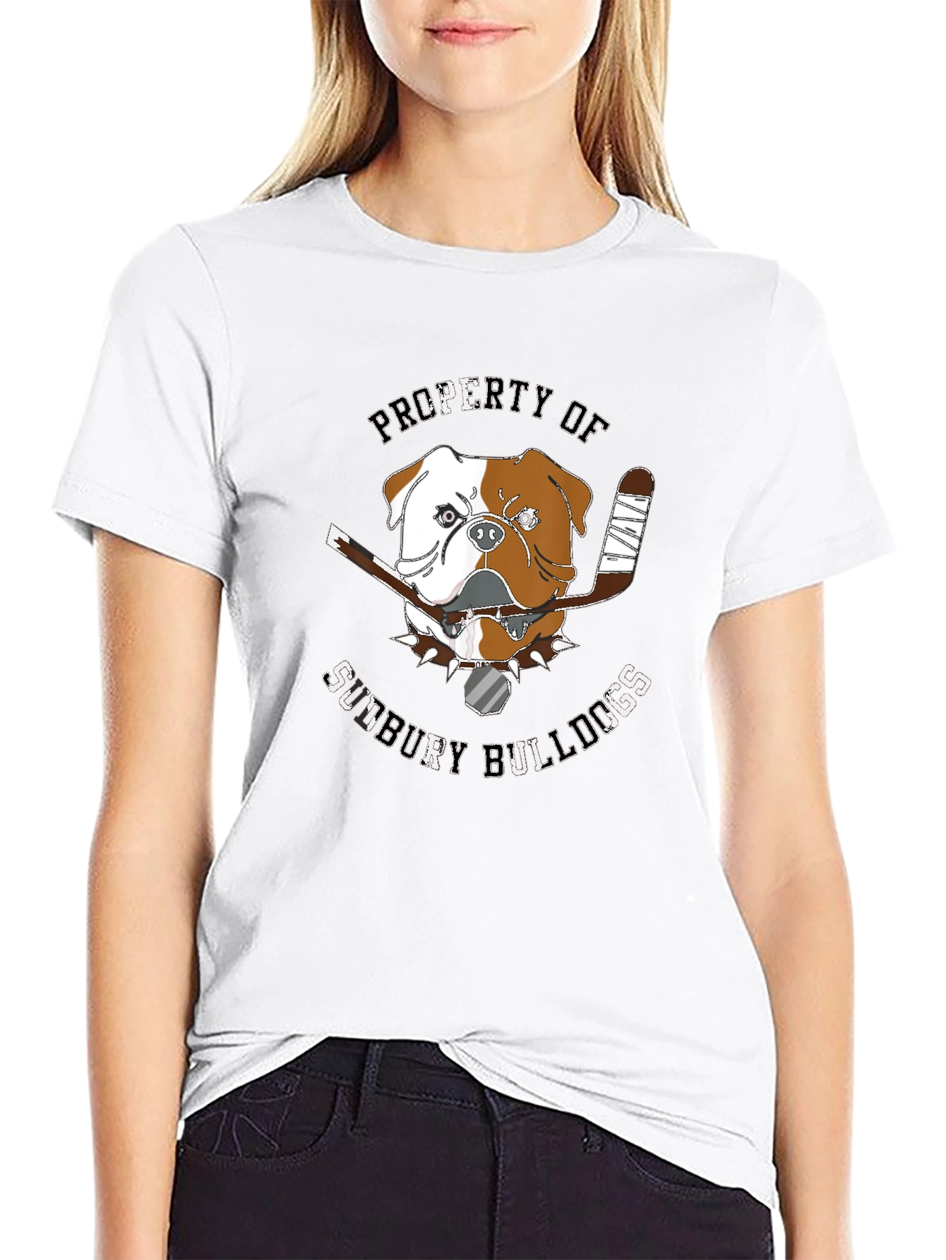 Sudbury Bulldogs Hockey Bulldog T-Shirt