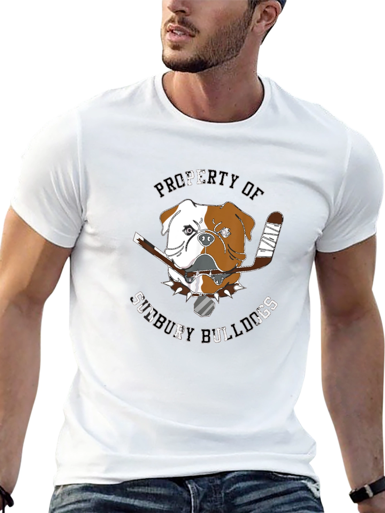 Sudbury Bulldogs Hockey Bulldog T-Shirt