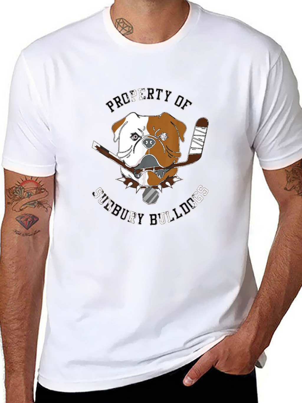 Sudbury Bulldogs Hockey Bulldog T-Shirt