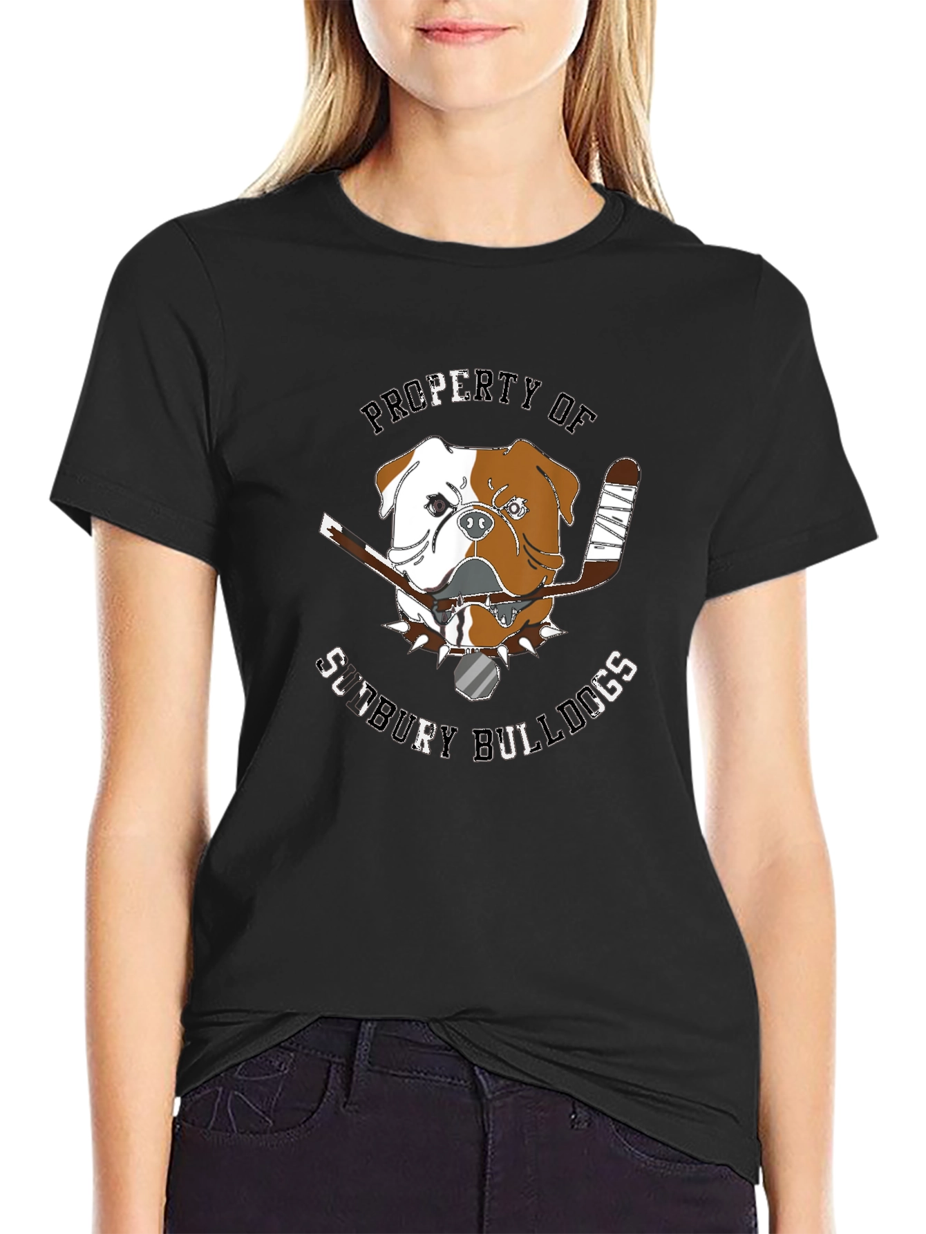 Sudbury Bulldogs Hockey Bulldog T-Shirt