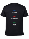Coder Husband Graphic Tee - Best Husband T-Shirt