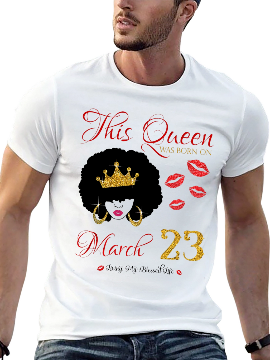 Queen Born On March 23rd T-Shirt