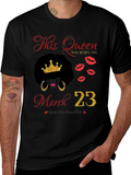 Queen Born On March 23rd T-Shirt