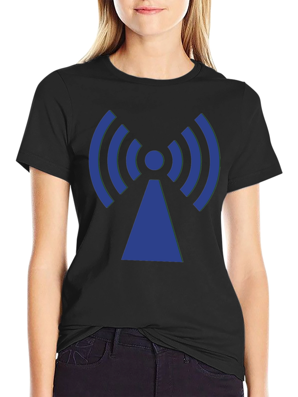 Signal Symbol Graphic Tee - Modern Comfort