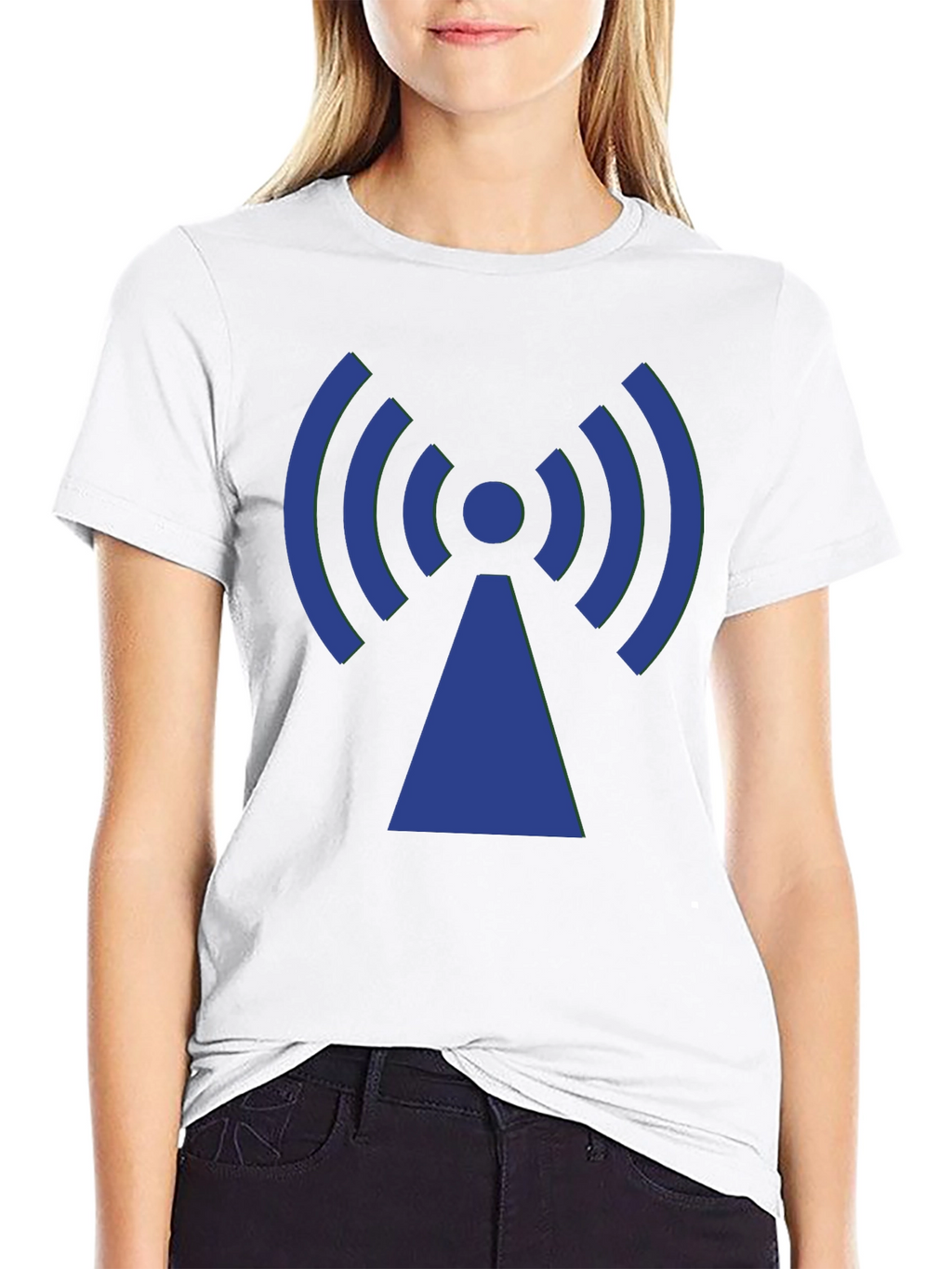 Signal Symbol Graphic Tee - Modern Comfort