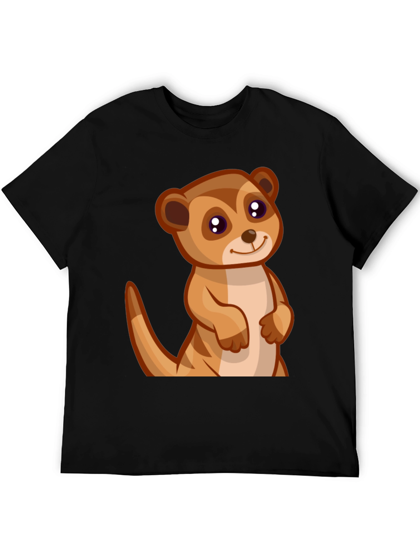 Cute Meerkat Graphic Tee - Soft Cotton Comfort