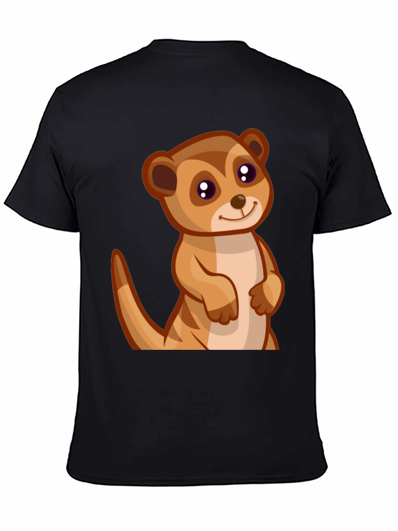 Cute Meerkat Graphic Tee - Soft Cotton Comfort