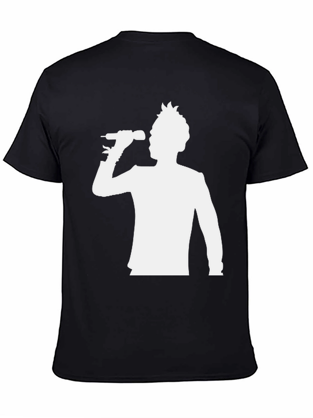 Singer Silhouette Black T-Shirt
