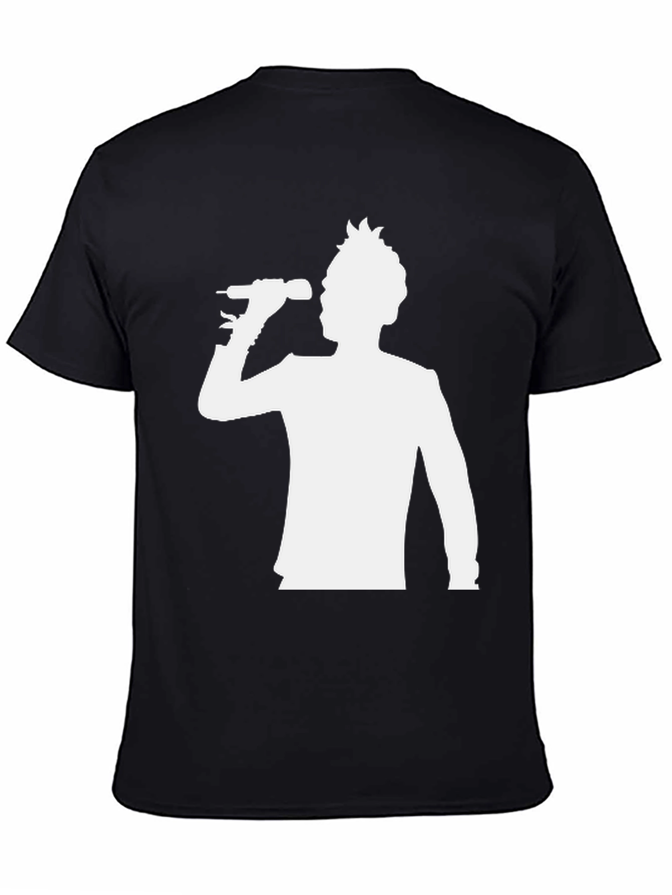 Singer Silhouette Black T-Shirt