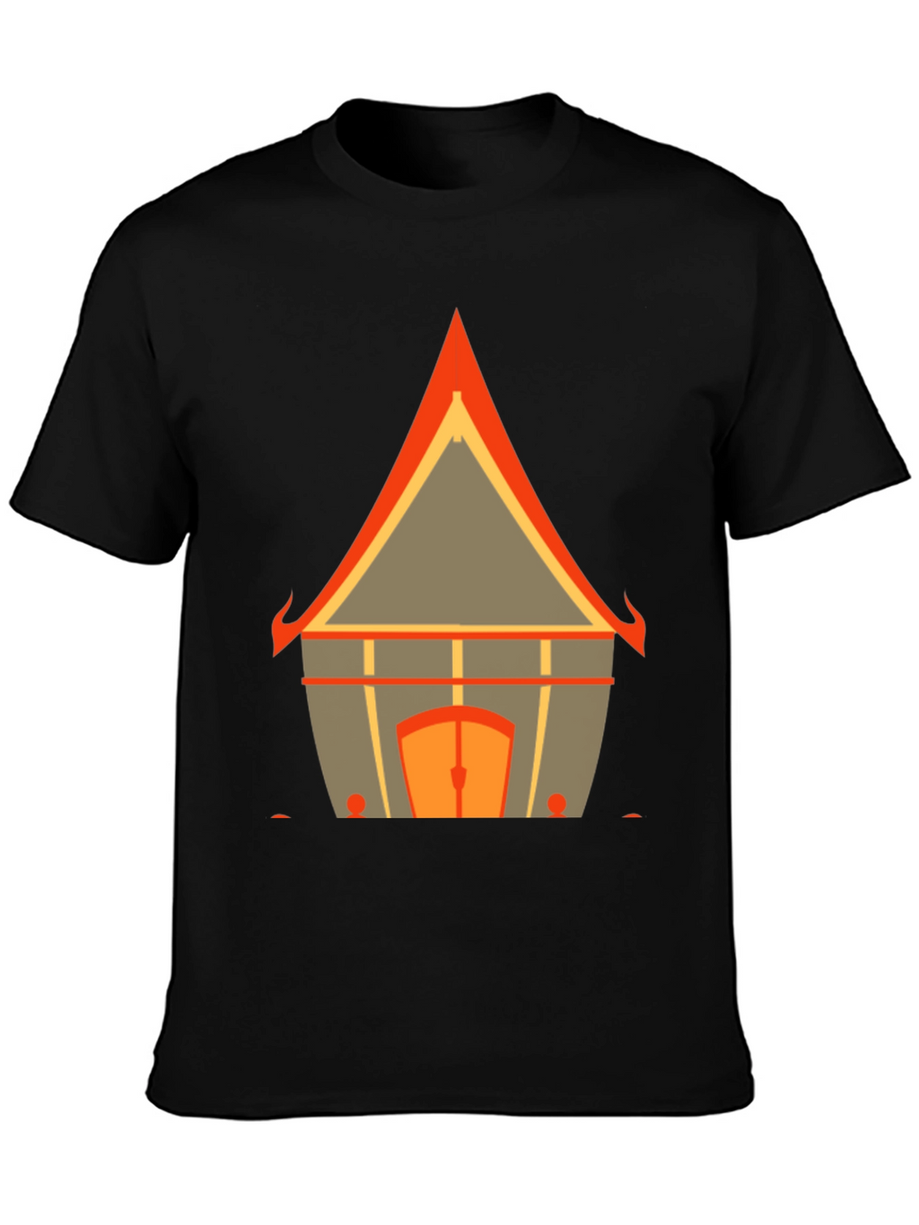 Ethnic House Graphic Tee