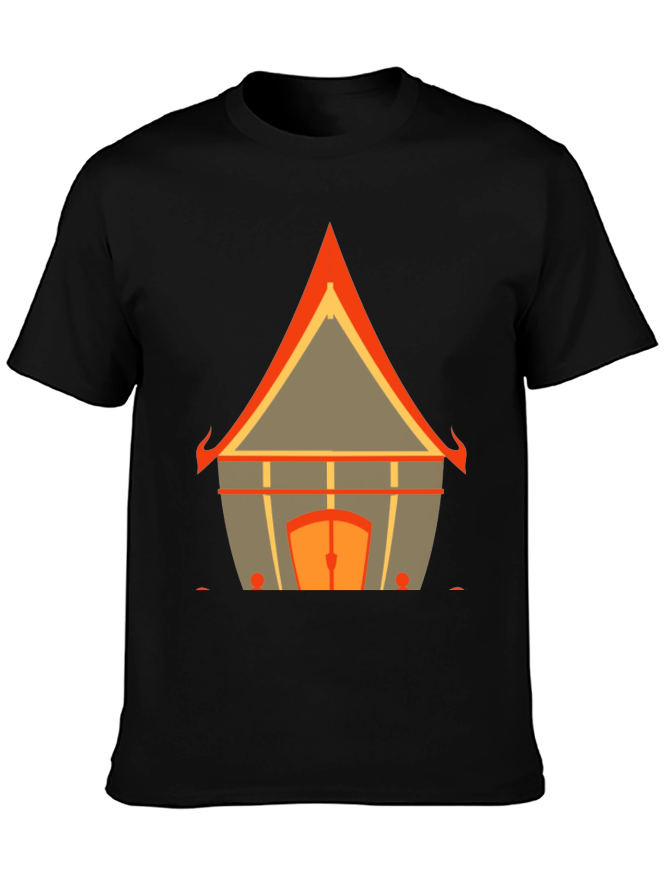 Ethnic House Graphic Tee
