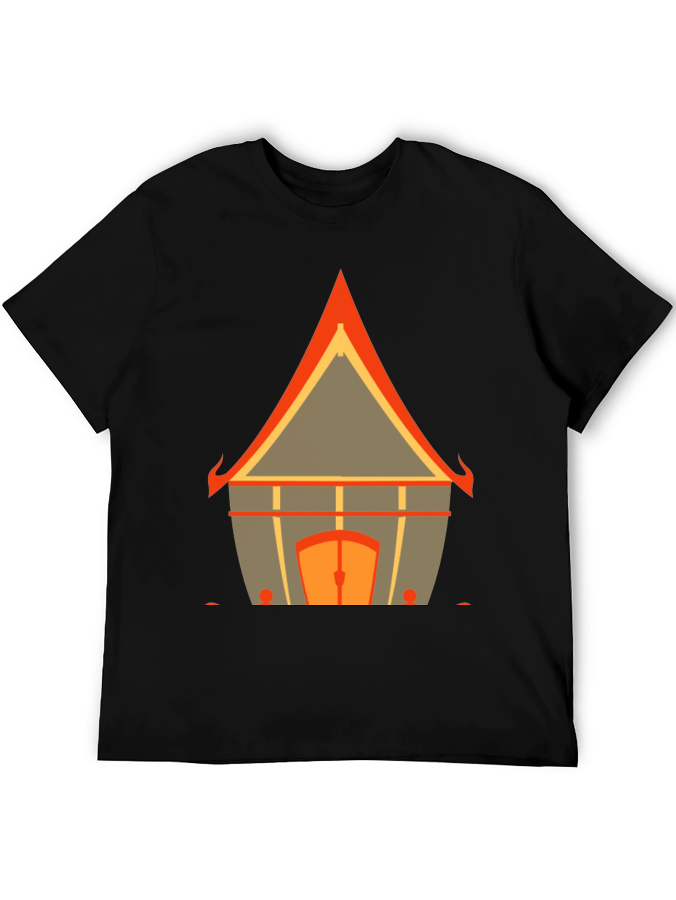 Ethnic House Graphic Tee