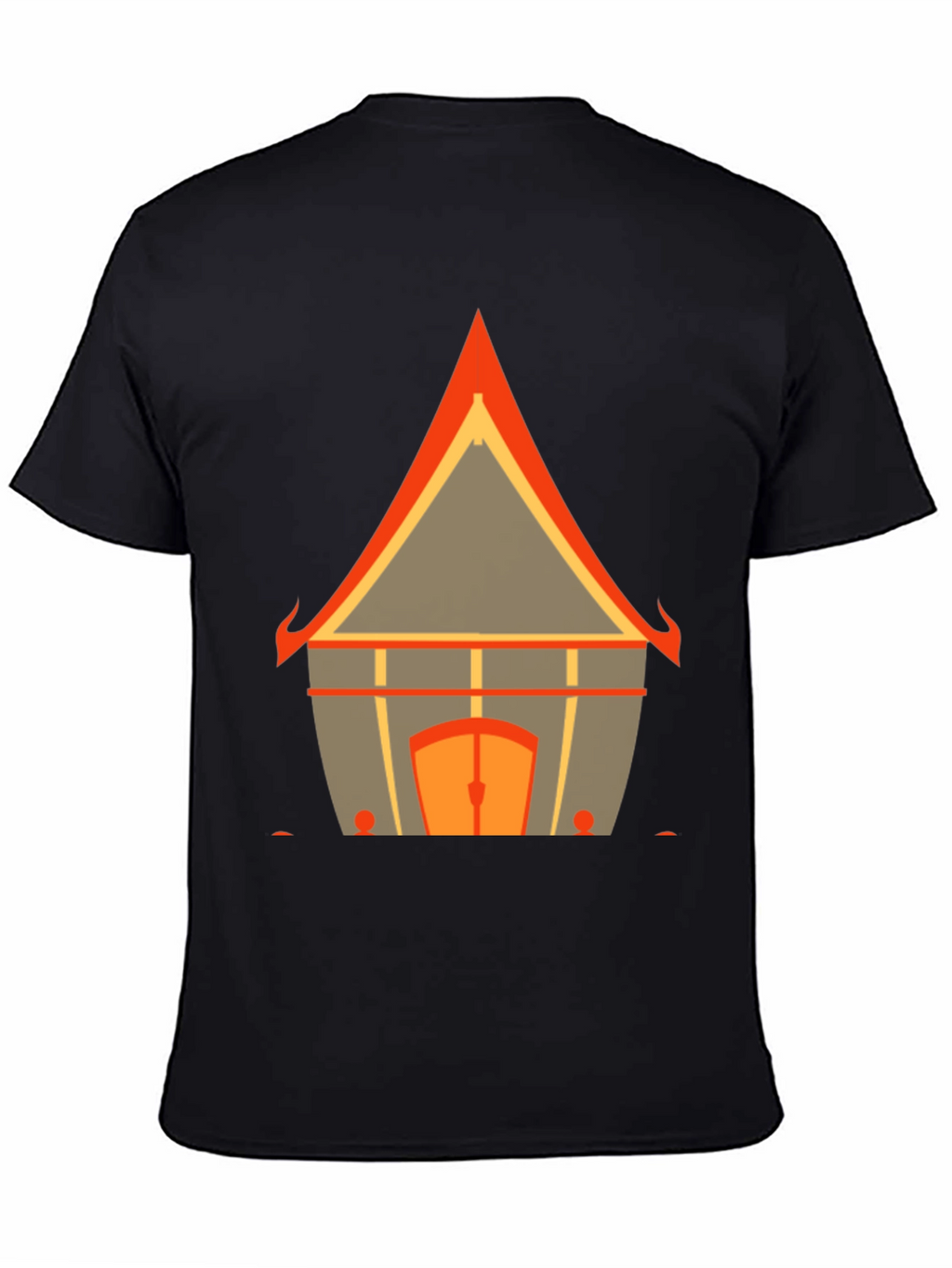 Ethnic House Graphic Tee