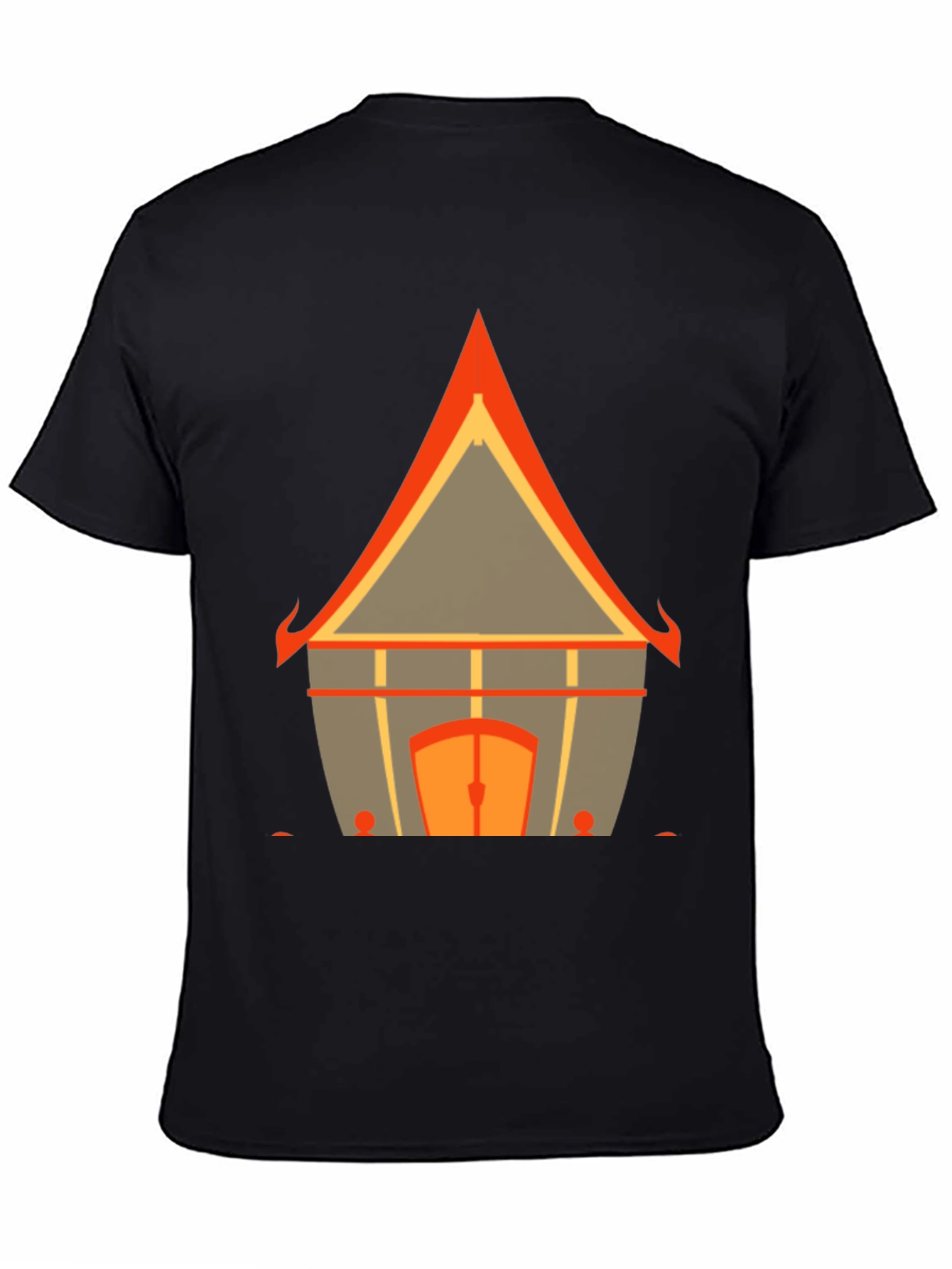 Ethnic House Graphic Tee