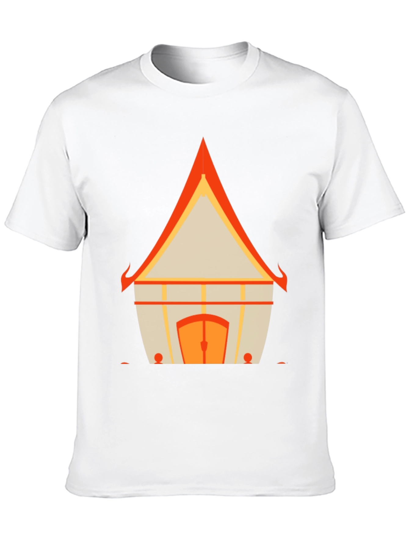 Ethnic House Graphic Tee