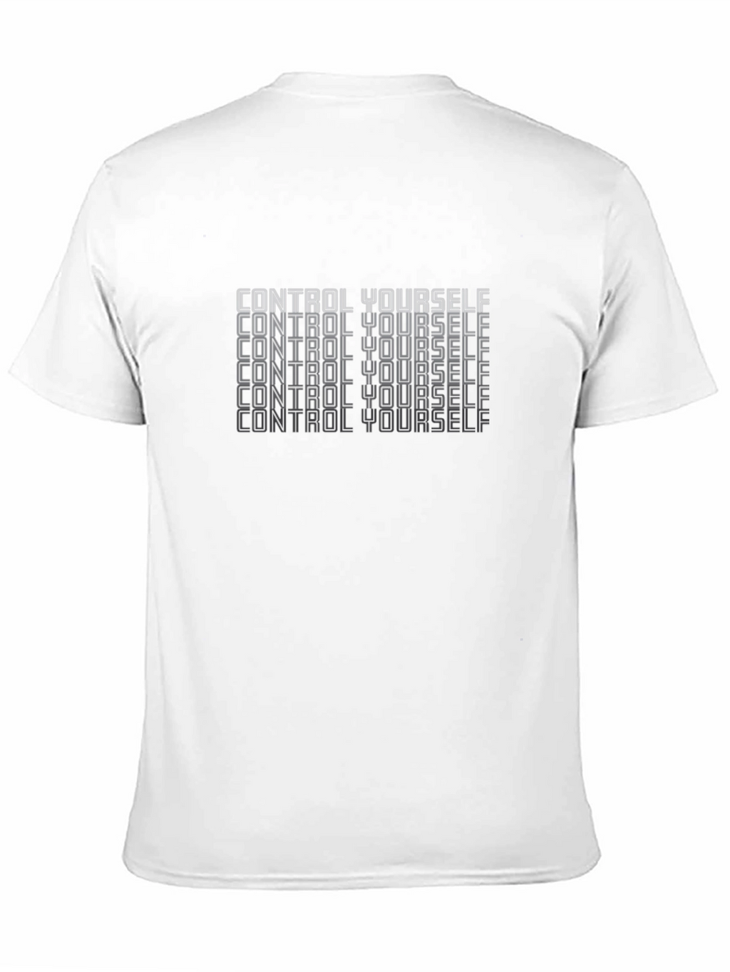 Control Yourself Graphic Tee - Black