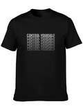 Control Yourself Graphic Tee - Black