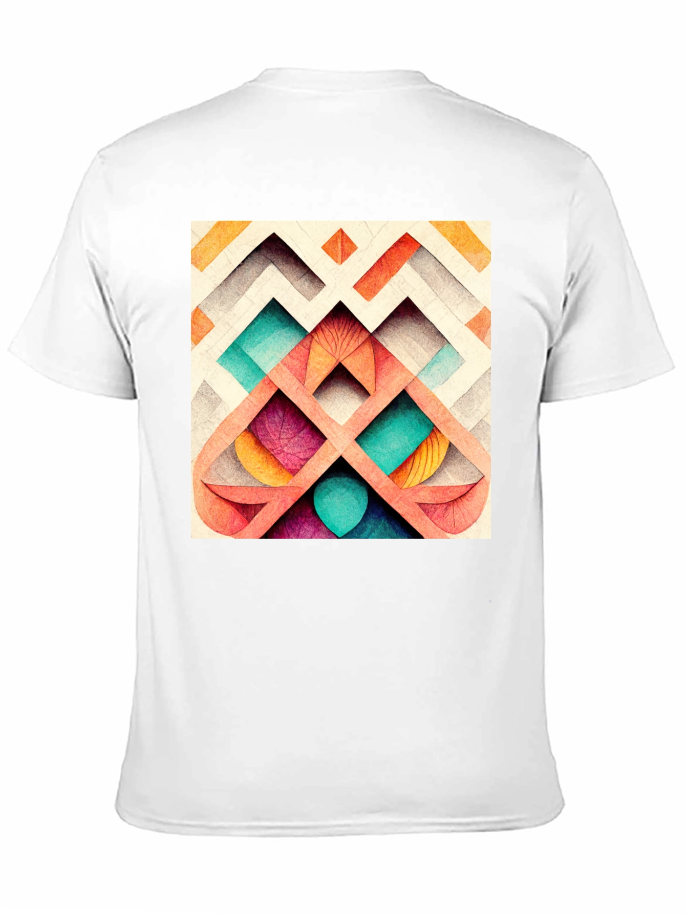 Abstract Geometric Pattern Tee