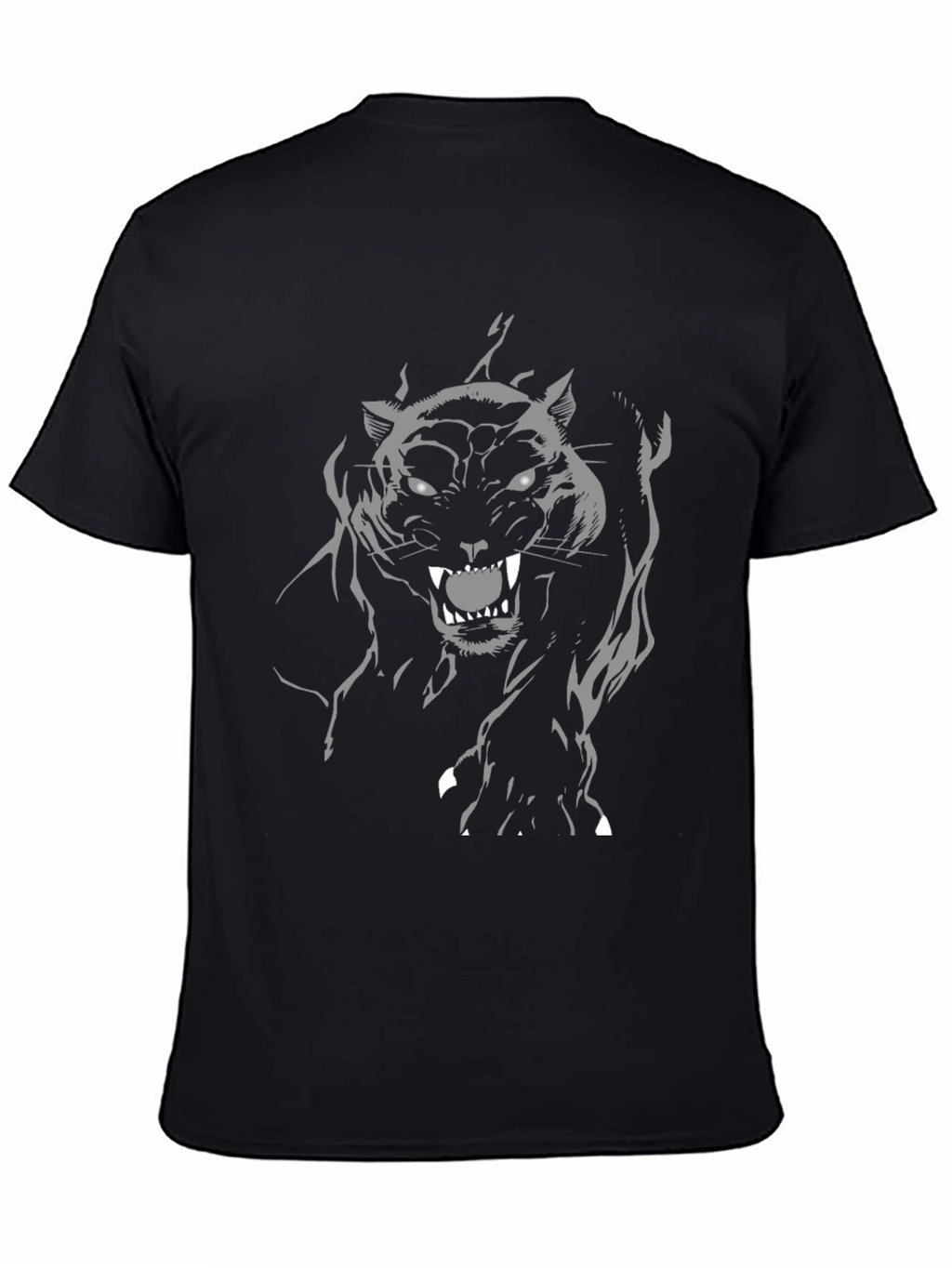 Black Panther Graphic Tee - Bold & Fierce Design